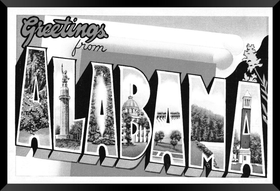 Alabama — Super 8 headboard artwork, Alabama