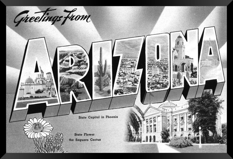Arizona — Super 8 headboard artwork, Arizona