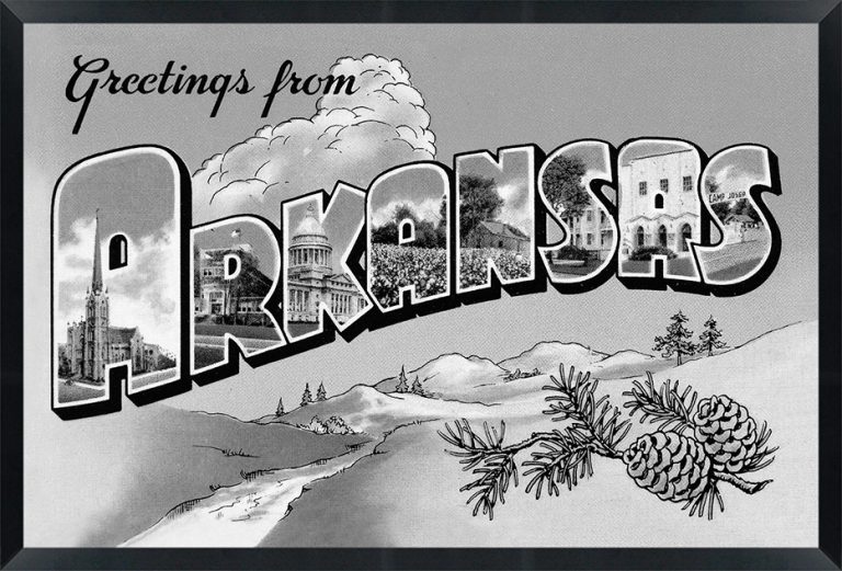 Arkansas — Super 8 headboard artwork, Arkansas