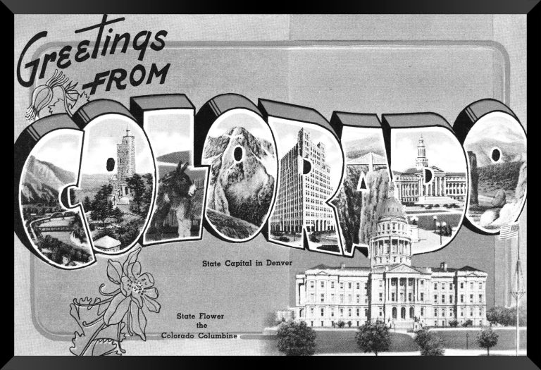 Colorado — Super 8 headboard artwork, Colorado