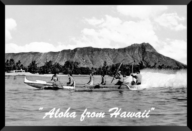 Hawaii — Super 8 headboard artwork, Hawaii