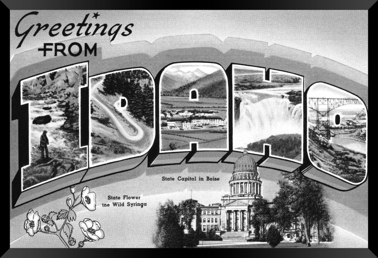 Idaho — Super 8 headboard artwork, Idaho