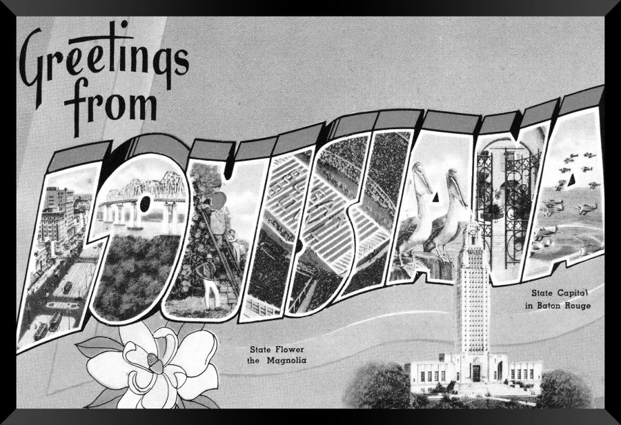 Louisiana — Super 8 headboard artwork, Louisiana