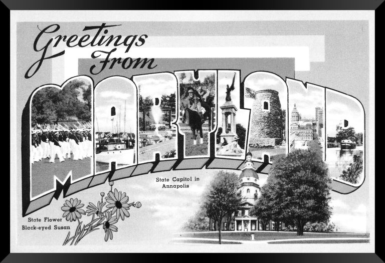 Maryland — Super 8 headboard artwork, Maryland