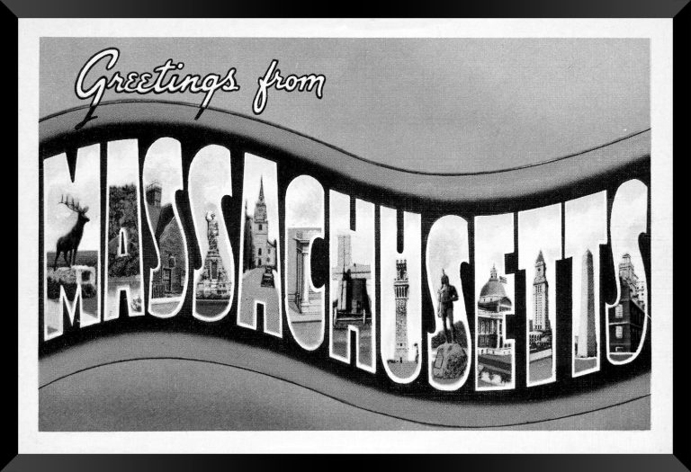 Massachusetts — Super 8 headboard artwork, Massachusetts