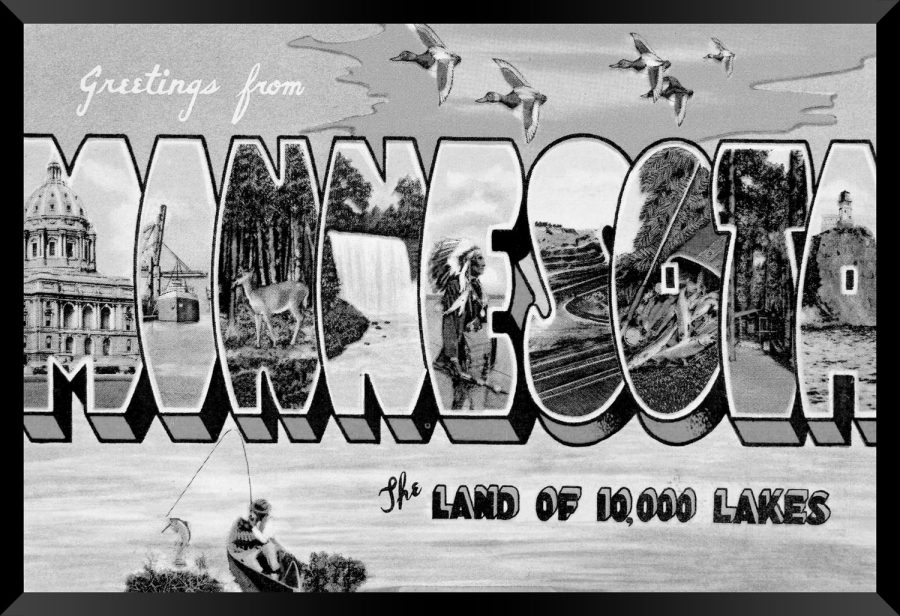 Minnesota — Super 8 headboard artwork, Minnesota