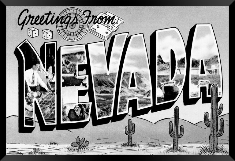 Nevada — Super 8 headboard artwork, Nevada