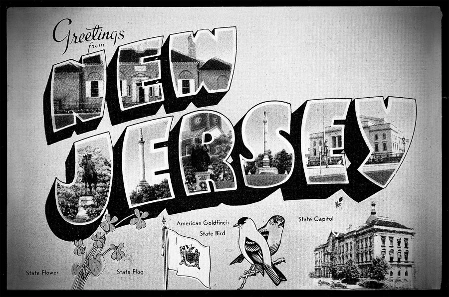 New Jersey — Super 8 headboard artwork, New Jersey