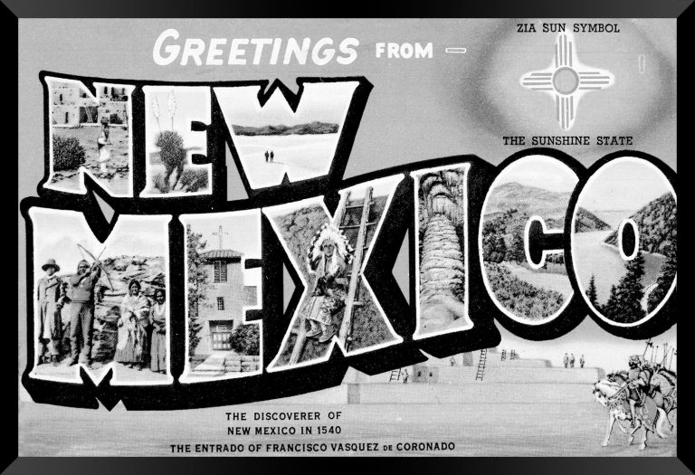 New Mexico — Super 8 headboard artwork, New Mexico