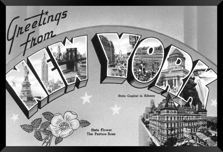 New York — Super 8 headboard artwork, New York