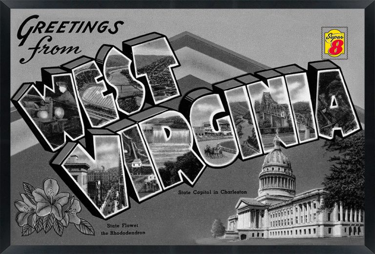 West Virginia — Super 8 headboard artwork, West Virginia