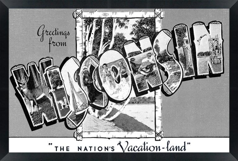 Wisconsin — Super 8 headboard artwork, Wisconsin