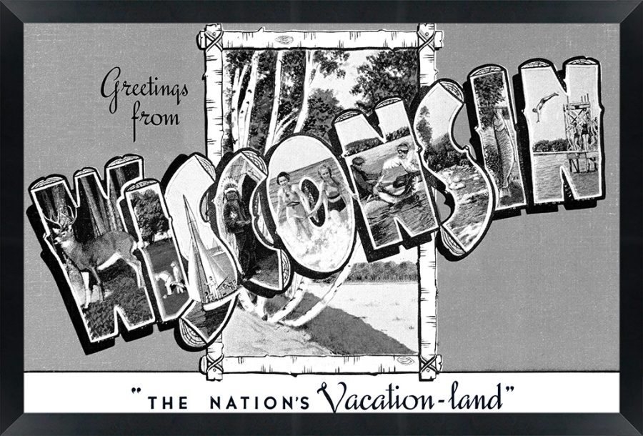 Wisconsin — Super 8 headboard artwork, Wisconsin