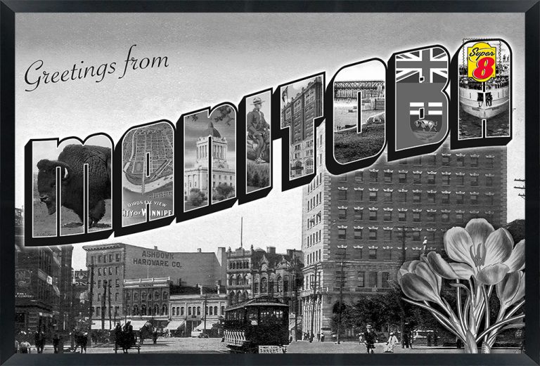 Manitoba — Super 8 headboard artwork, Manitoba