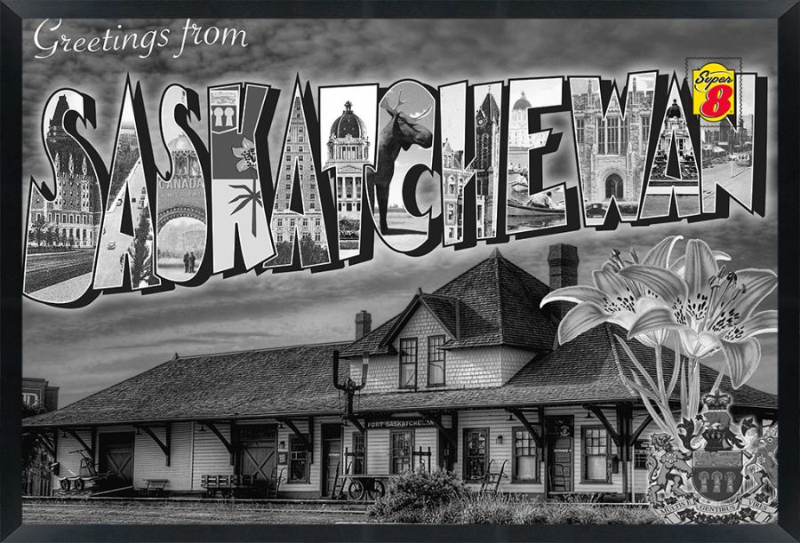 Saskatchewan — Super 8 headboard artwork, Saskatchewan