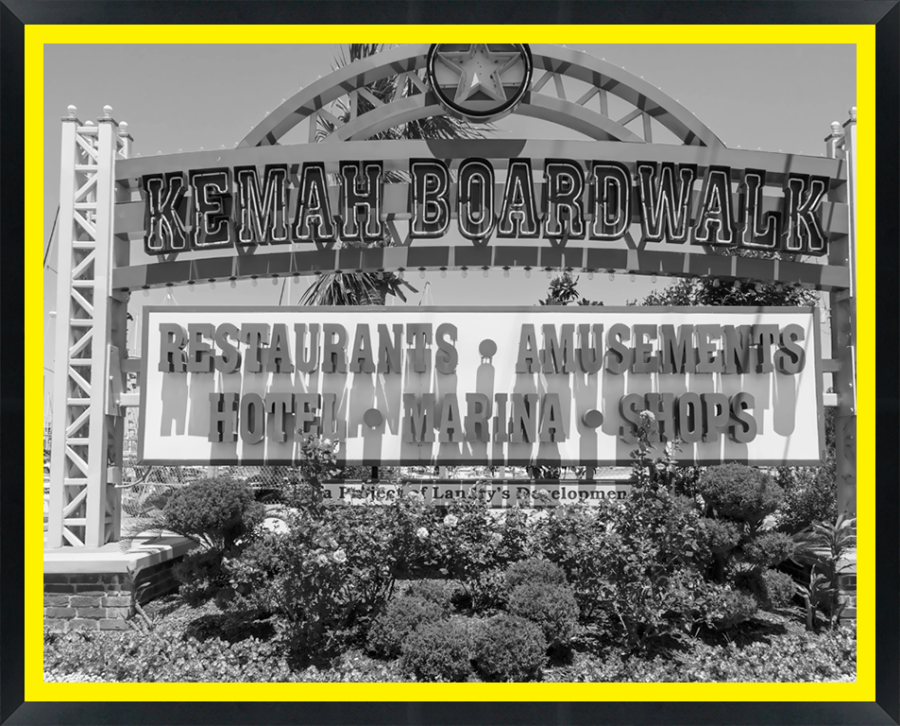 D34048 — Super 8 headboard artwork, Texas
