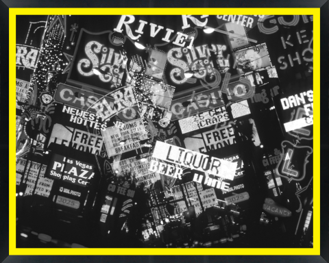 D56984 — Super 8 headboard artwork, Nevada