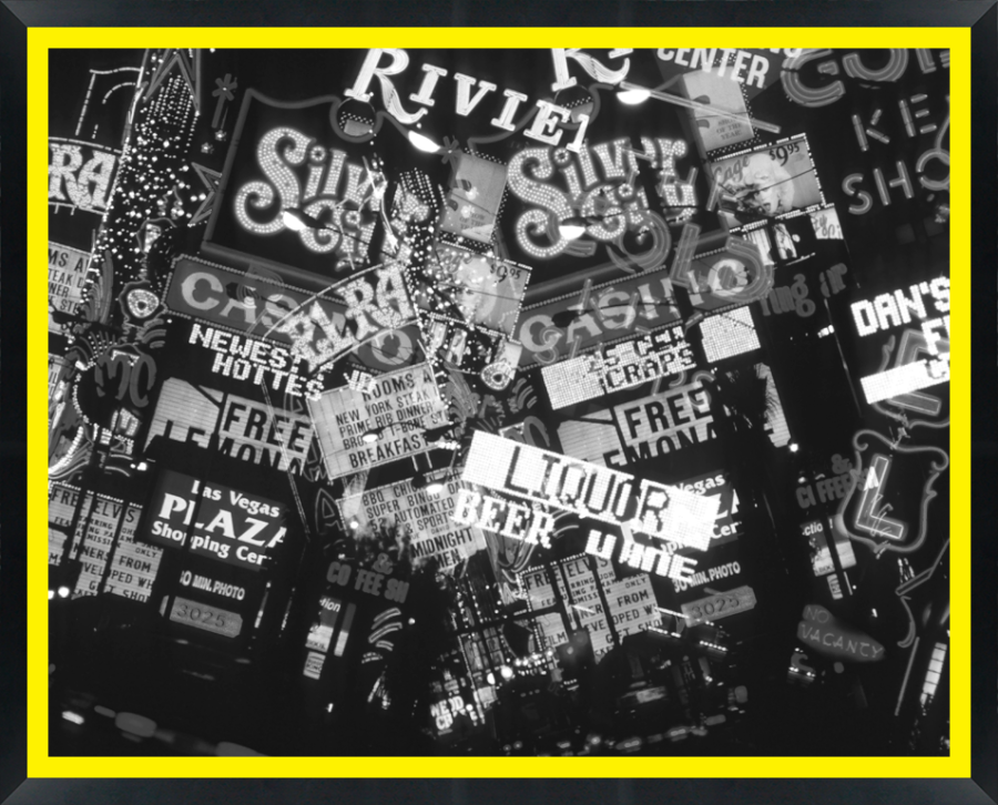 D56984 — Super 8 headboard artwork, Nevada