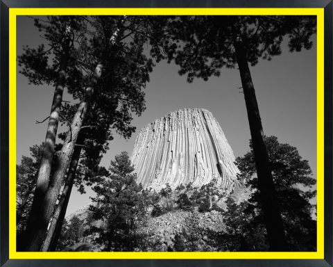 D57152 — Super 8 headboard artwork, Wyoming