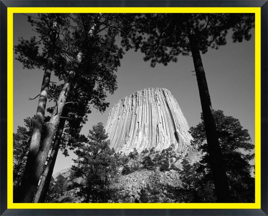 D57152 — Super 8 headboard artwork, Wyoming