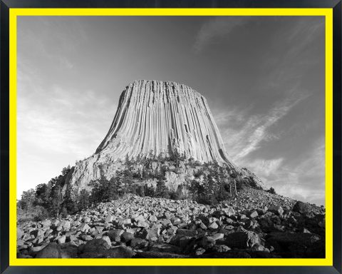 D57153 — Super 8 headboard artwork, Wyoming