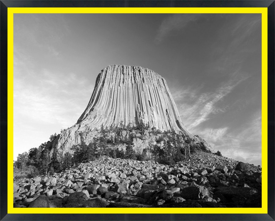 D57153 — Super 8 headboard artwork, Wyoming