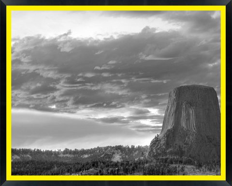 D57154 — Super 8 headboard artwork, Wyoming