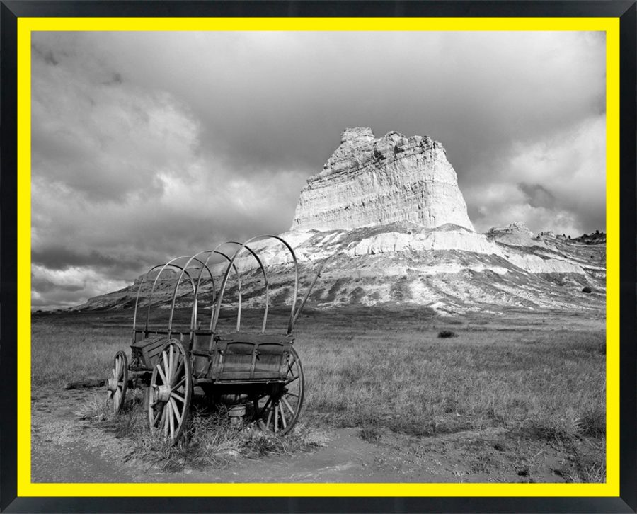 D57487 — Super 8 headboard artwork, Nebraska