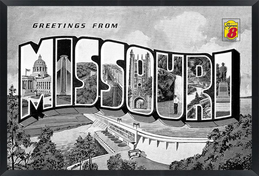 Missouri — Super 8 headboard artwork