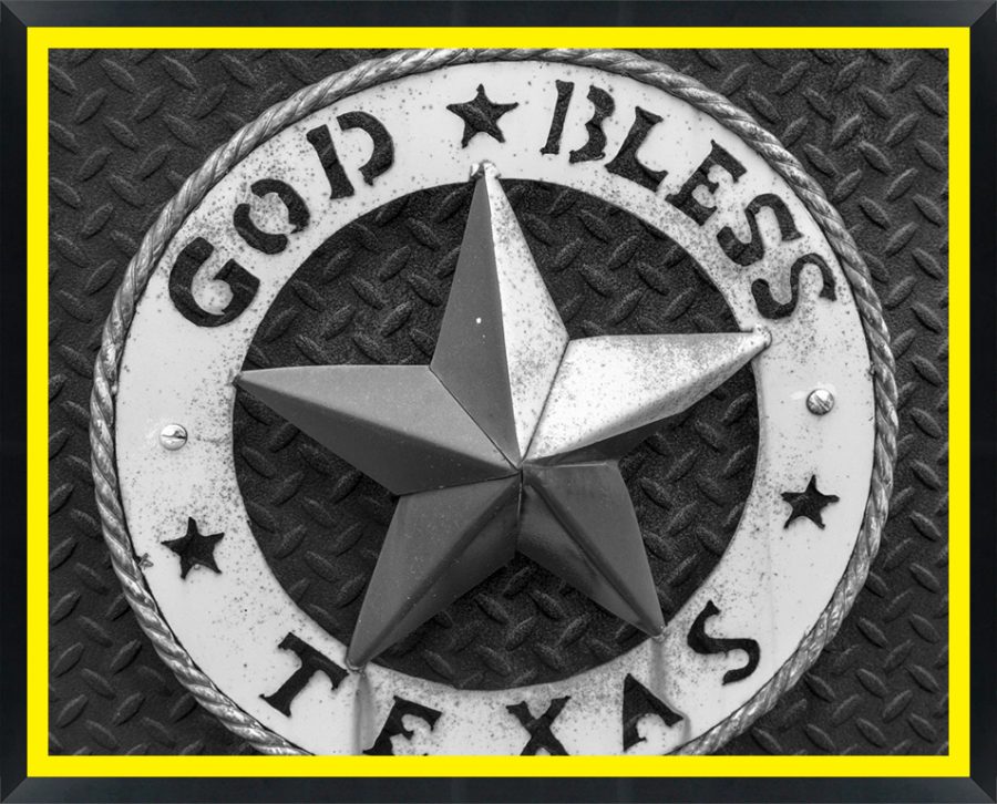 D29823 — Super 8 headboard artwork, Texas