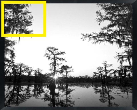 D64849 — Super 8 headboard artwork, Louisiana