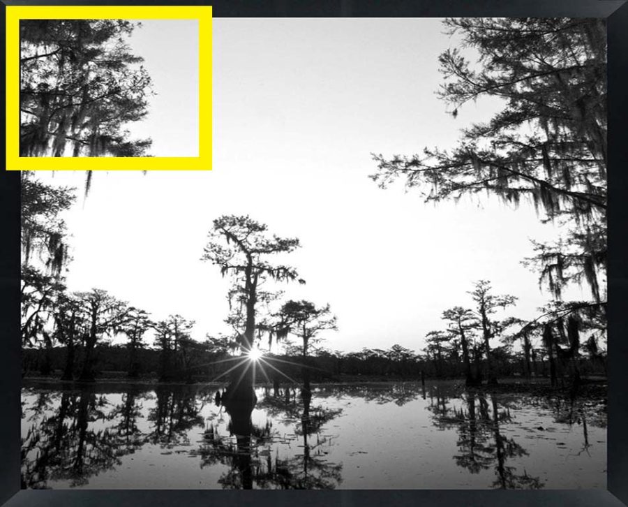 D64849 — Super 8 headboard artwork, Louisiana