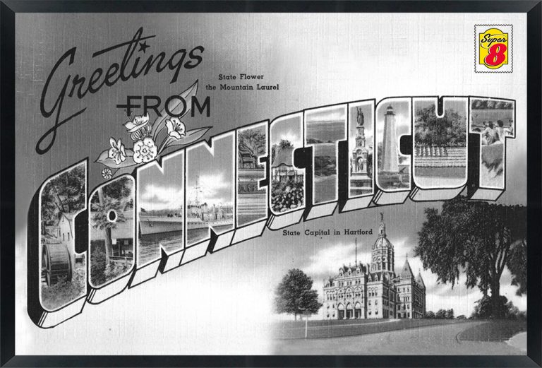Connecticut — Super 8 headboard artwork