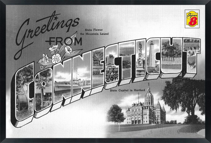 Connecticut — Super 8 headboard artwork