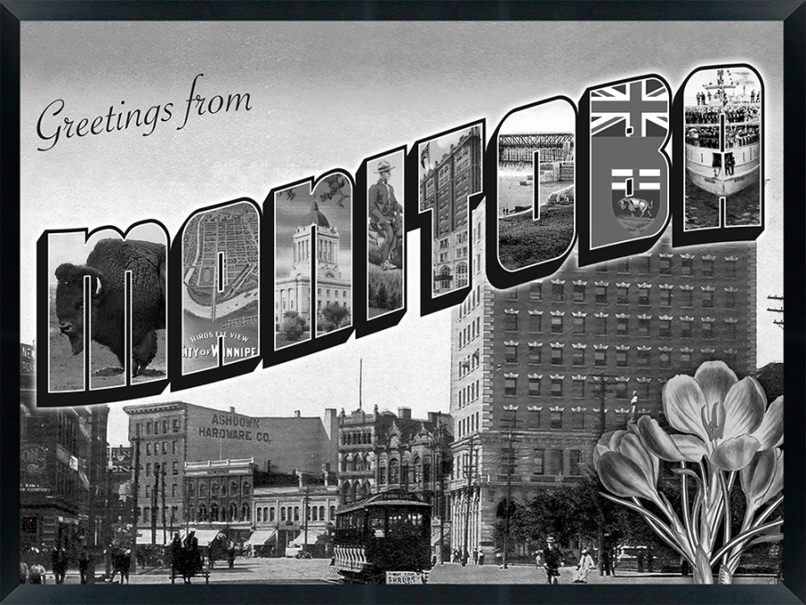 Manitoba — Super 8 headboard artwork