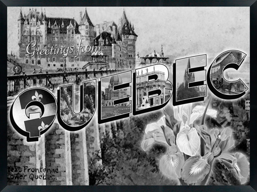 Quebec — Super 8 headboard artwork