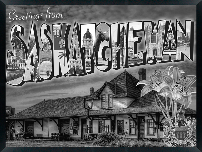 Saskatchewan — Super 8 headboard artwork
