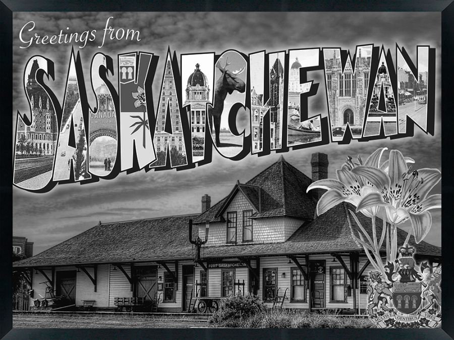 Saskatchewan — Super 8 headboard artwork