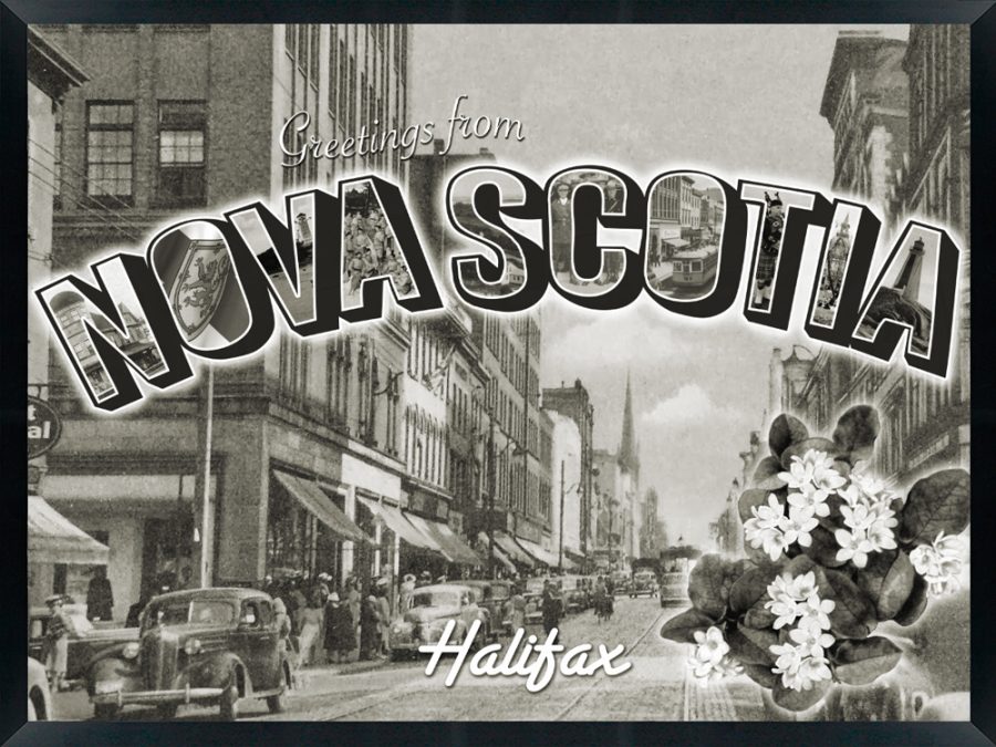 Nova Scotia — Super 8 headboard artwork