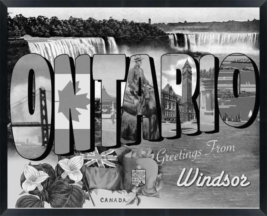 Ontario — Super 8 headboard artwork