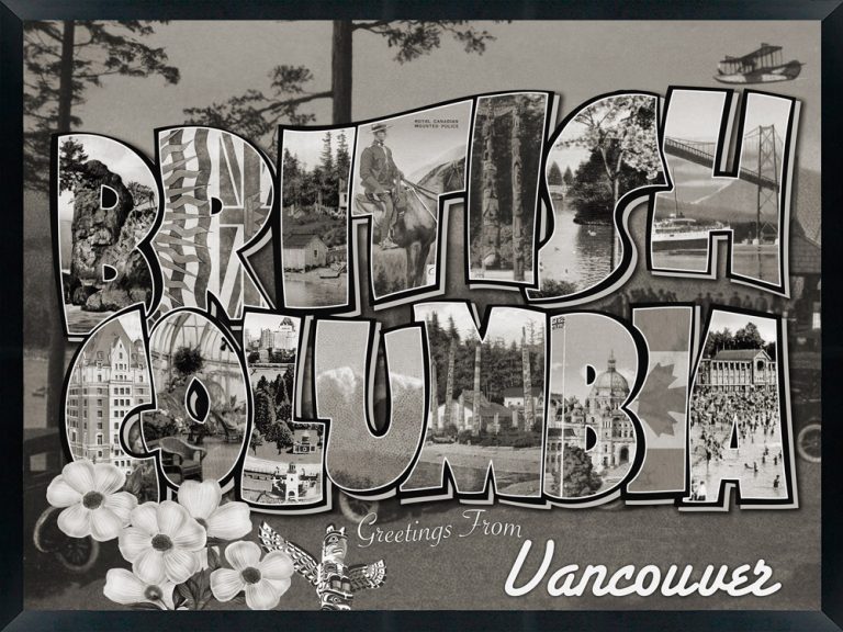 British Columbia — Super 8 headboard artwork