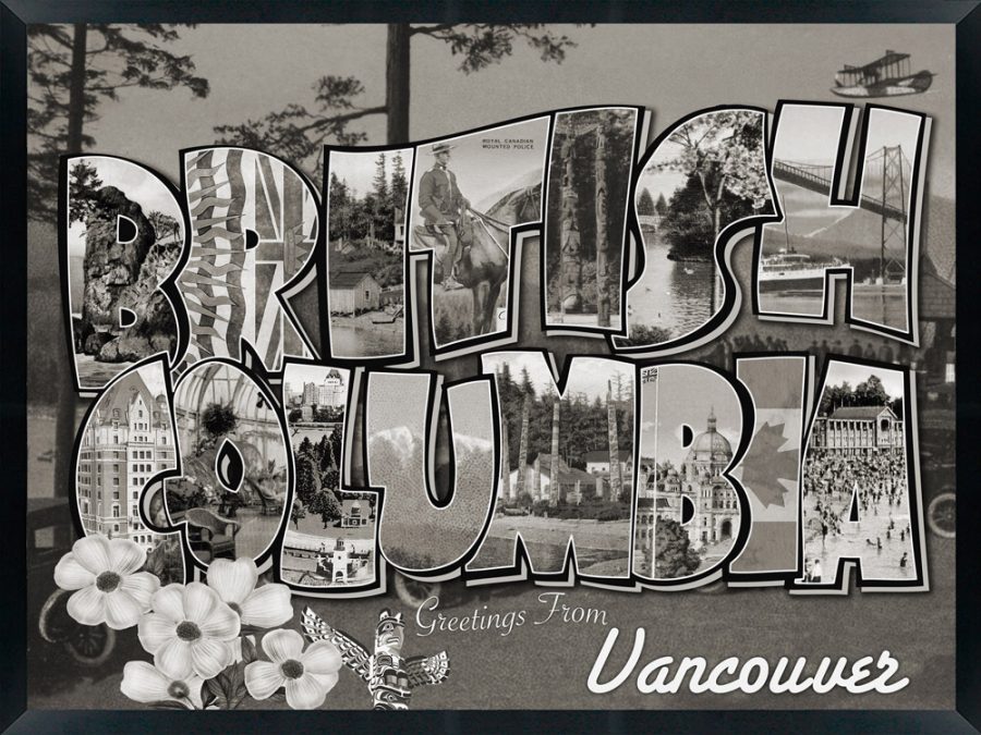 British Columbia — Super 8 headboard artwork