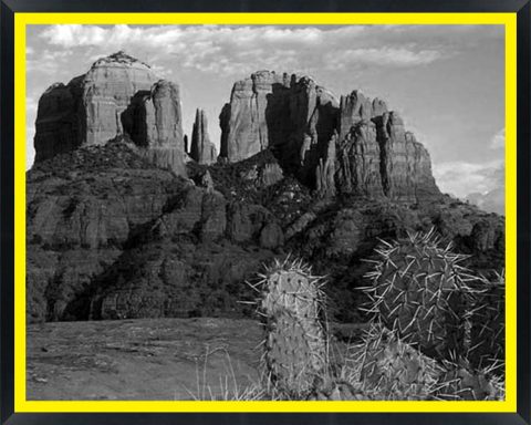 D43474 — Super 8 headboard artwork, Arizona