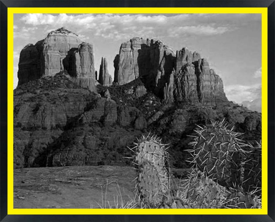 D43474 — Super 8 headboard artwork, Arizona