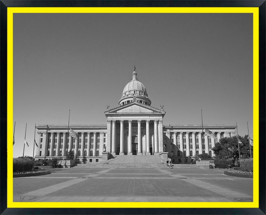 USA, Oklahoma, Oklahoma City, Oklahoma State Capitol Building (RF)